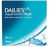 Dailies AquaComfort Plus Tageslinsen weich, 90 Stück, BC 8.7 mm, DIA 14.0 mm,...