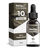 Hemp-Complete 10 Prozent Hanftropfen mit Hanf-Sekundärstoffe ohne Terpene (10...