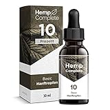 Hemp-Complete 10 Prozent Hanftropfen mit Hanf-Sekundärstoffe ohne Terpene (10...