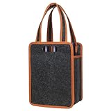Weinflaschen Tragetasche, Wein Einkaufstasche Weinflasche Geschenk Tasche Filztasche...