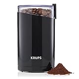 Krups F20342 Kaffeemühle und Gewürzmühle in Einem, Leistungsstarker Motor, Mahlgrad...
