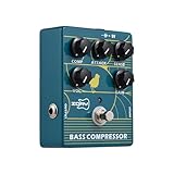 Kavolet Kompressor-Effektpedal für E-Bassgitarre, Kompressor-Gitarrenpedal,...