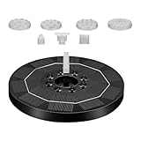 Solar Springbrunnenpumpe - Solarbetriebener Springbrunnen Mit Beleuchtung,Automatische...