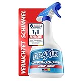 DRAXUS Profi Schimmelentferner mit innovativem Hafteffekt I Extra starkes Schimmelspray...