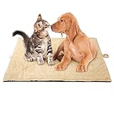 Toozey Selbstheizende Decke für Katzen & Hunde, Wärmedecke für Katzen & Hunde, Weich...