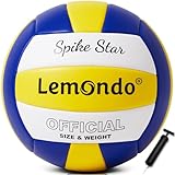 Lemondo Volleyball PU Leder Weich Soft Touch Wasserfest Beachvolleyball mit...
