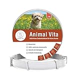 Animal Vita® Premium Zeckenhalsband für kleine Hunde - 100% natürliche Inhaltsstoffe -...