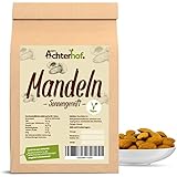 Mandeln sonnengereift 1000g | süßer & milder Geschmack | Mandelkerne frei von...