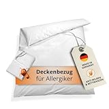 sleepling Allergiker Bettwäsche 135 x 200 cm, Milbenbezug, Evolon Encasing...