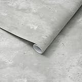 Arthome Klebefolie Möbel Grau Beton 40cmx10m Tapete, Abziehen und Aufkleben...