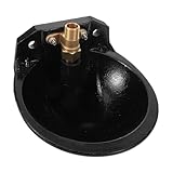 FONDOTIN Schaf Trinkwassers chale Vieh Wachtel Waschbecken Stecker Haustier Netz Trog...