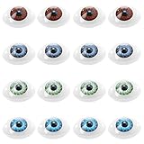 The Lord of the Tools 16 Stücke Oval Puppe Augen Mehrfarbige Puppe Bär...