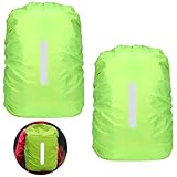 2 Stück Rucksack Regenschutz, Regenschutz, Rucksack, Regenschutz für...