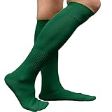 Couver Unisex Kniestrümpfe, Polyester, Fußballsocken - Grün - Large