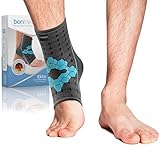 bonmedico Sprunggelenkbandage - Rutschfeste Knöchelbandage Sprunggelenk für...