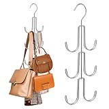 Greyoe Krawattenhalter, Gürtelhalter Kleiderschrank, Schalbügel, Hanging Bag Rack...
