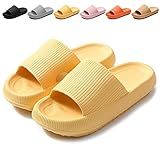Calish Badeschuhe Herren Damen Cozislides Original Slippers Cloudyzz Schlappen...
