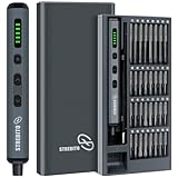 STREBITO Mini-Elektroschrauber-Set, 70-in-1 kleiner Elektroschrauber, kabellos...