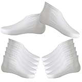 6 Paar Baumwollfeuchtigkeits-Socken Fuß Spa Socken Feuchtigkeitsspendende Socken für...
