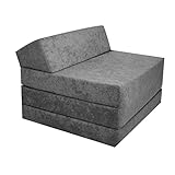 FORTISLINE - Klappmatratze 200x70x10cm - 3-teilige Faltmatratze - H2 Gästematratze -...