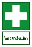 Aufkleber Rettungszeichen „Erste Hilfe“ Hinweis Symbol Folie nach ISO 7010...