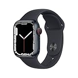 Apple Watch Series 7 (GPS + Cellular, 44MM) - Aluminiumgehäuse Mitternacht mit...