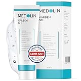 Medolin® Narbengel - Narbensalbe für schöne Haut - Einfache Anwendung - Narbencreme mit...