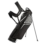 WANHUI Faltbare 3-Wege-Teiler GolfschläGer Tasche Ultraleicht Tragbare Golftasche Mit...