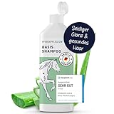 Mildes Pferdeshampoo - Basis Pferde Shampoo 0,5l, 2,5l, 5l & 10l pH Neutral - Seidiger...