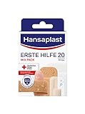 Hansaplast Erste Hilfe Pflaster Mix (20 Strips), Pflaster Set in verschiedenen...