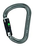 PETZL William asymmetrisch Große Kapazität Aluminium Karabiner, grau, M36A BL,...