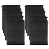 10 Pack Schuhsäcke für die Reise, 32 * 44CM große Non-Woven Drawstring Travel...