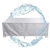 LSYALUCK Abdeckung für Gartenmöbel, 90x60x75cm/LxWxH wasserdichte Schutzhülle Anti-UV...