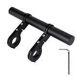 QIMEI-SHOP Fahrradlenker Extender Fahrrad Lenkerverlängerung Aluminium Fahrrad...