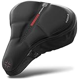 WITTKOP Fahrradsitzkissen mit Gelkissen & Memory-Schaum I Ergonomischer...