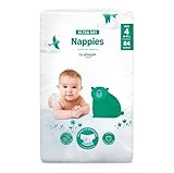 By Amazon Ultra Dry Windeln Größe 4 (8-14 kg), Weiß, 84 Stück (1-er Pack) (Früher...
