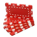 BESTonZON 5 Stücke Jetons Kartenspiel Pokermatte Pokertisch Spielmarken Spielkarten Im...