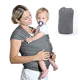 HyAdierTech Babytragetücher, Elastisches Tragetuch Baby Neugeboren, Kleinkind...