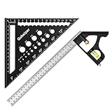 Kombinationswinkel 300mm Zimmermannswinkel 18cm mit Anschlag Metrisch...