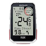 SIGMA Sport ROX 4.0 White| Fahrradcomputer kabellos GPS & Navigation inkl. GPS...