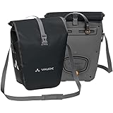 VAUDE Fahrradtaschen für Gepäckträger Aqua Back 2x24L in schwarz 2 x Hinterradtaschen...