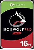 Seagate IronWolf Pro, NAS interne Festplatte 16TB HDD, 3.5 Zoll, 7200 U/Min, CMR, 256MB...
