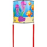HQ Cylinder Kite Aquarium, Kinderdrachen Flugdrachen Einleiner Drachen zum steigen Lassen,...