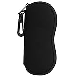 MoKo Sonnenbrille Tasche - [Ultra Lightweight] Neopren Reißverschluss Brillenetui mit...