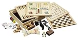 Philos 3098 - Holz-Spielesammlung, medium, mit 10 Spielmöglichkeiten