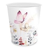 itenga Papierkorb für Kinder mit Motiv - rund ca. 11 Liter - Mülleimer fürs...