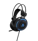 Rapoo VPRO VH200 Gaming Headset Over Ear geräuschunterdrückendes Mikrofon LED...