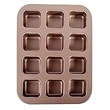 Brownie Antihaft-Kuchenform, quadratisch, Backform, Brot, Backwerkzeug, verdickt, fester...
