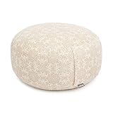 Bodhi Meditationskissen Rondo | Abnehmbarer Bezug aus 100% Baumwolle |...