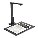 CZUR 12MP USB-Dokumentenkamera und Visualizer, A4 Dokumentenscanner tragbarer...
